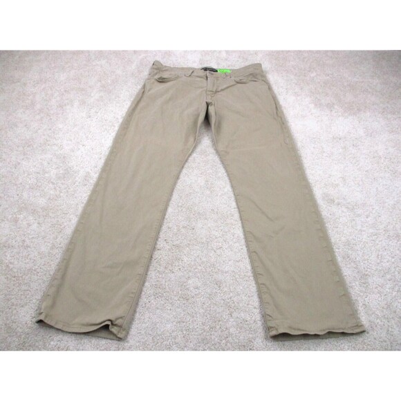 Mavi Jeans Men 33 Brown Tan Matt Relaxed Straight Leg Casual Chino Pants 33x31 - Picture 1 of 12